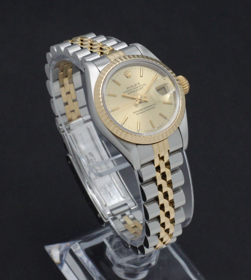 Rolex Lady-Datejust 69173 - 1991 - Rolex horloge - Rolex kopen - Rolex dames horloge - Trophies Watches