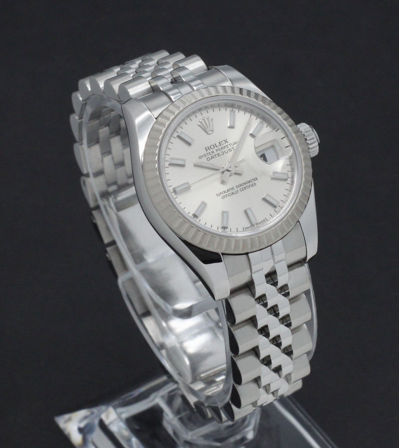 Rolex Oyster Perpetual Lady Datejust 179174 - 2007 - Rolex horloge - Rolex kopen - Rolex dames horloge - Trophies Watches