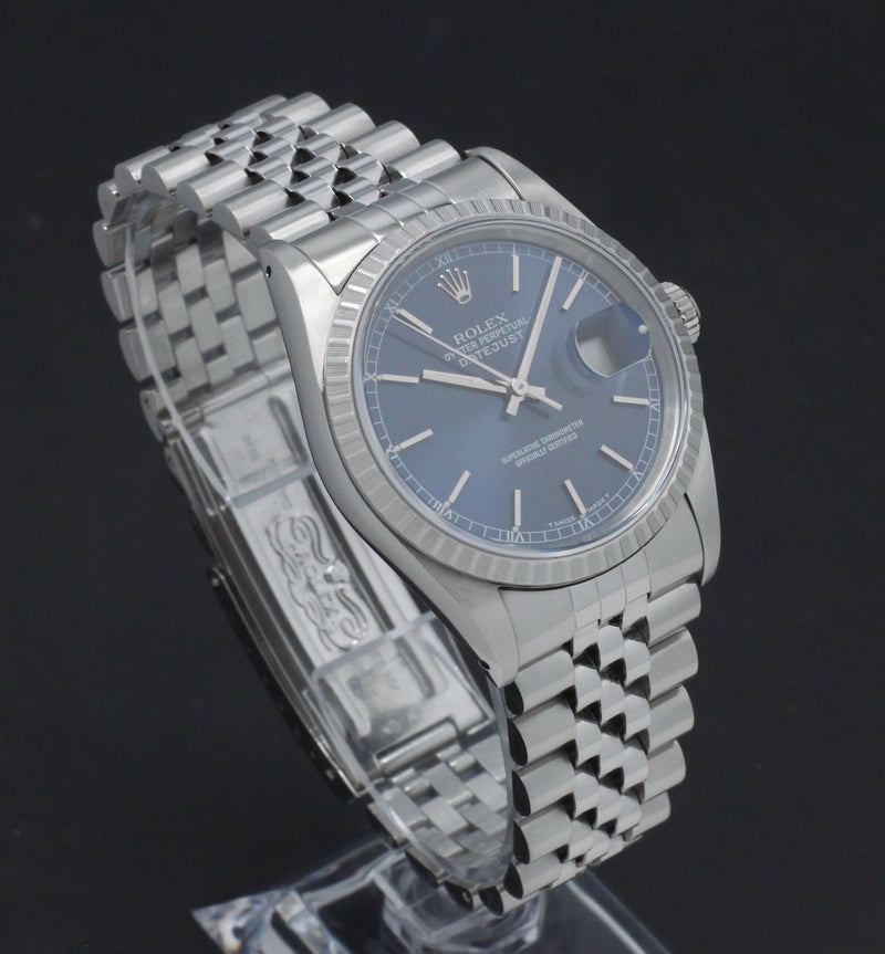 Rolex Datejust 16220 - 1996 - Rolex horloge - Rolex kopen - Rolex heren horloge - Trophies Watches