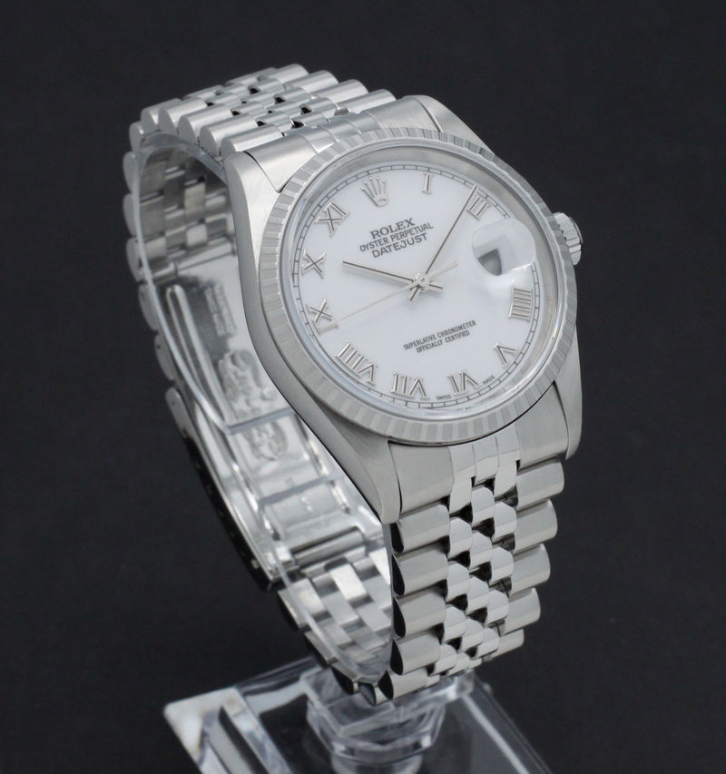 Rolex Datejust 16220 - 2000 - Rolex horloge - Rolex kopen - Rolex heren horloge - Trophies Watches