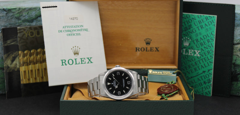 Rolex Explorer 14270 - 1997 - Rolex horloge - Rolex kopen - Rolex heren horloge - Trophies Watches