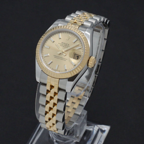 Rolex Lady-Datejust 179173 - 2009 - Rolex horloge - Rolex kopen - Rolex dames horloge - Trophies Watches