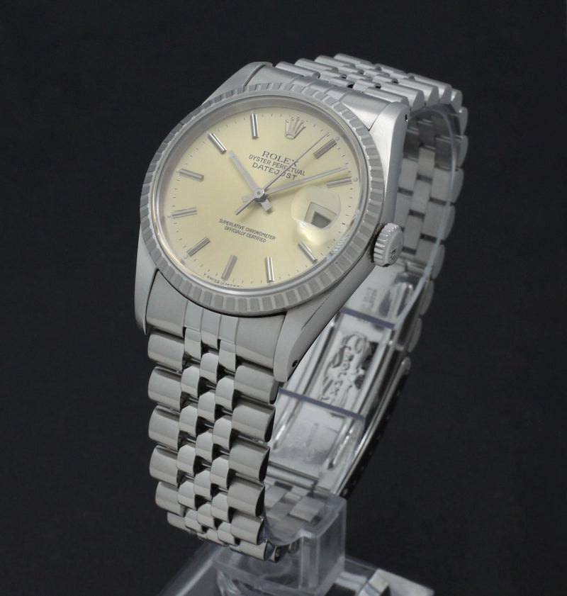 Rolex Datejust 16220 - 1989 - Rolex horloge - Rolex kopen - Rolex heren horloge - Trophies Watches