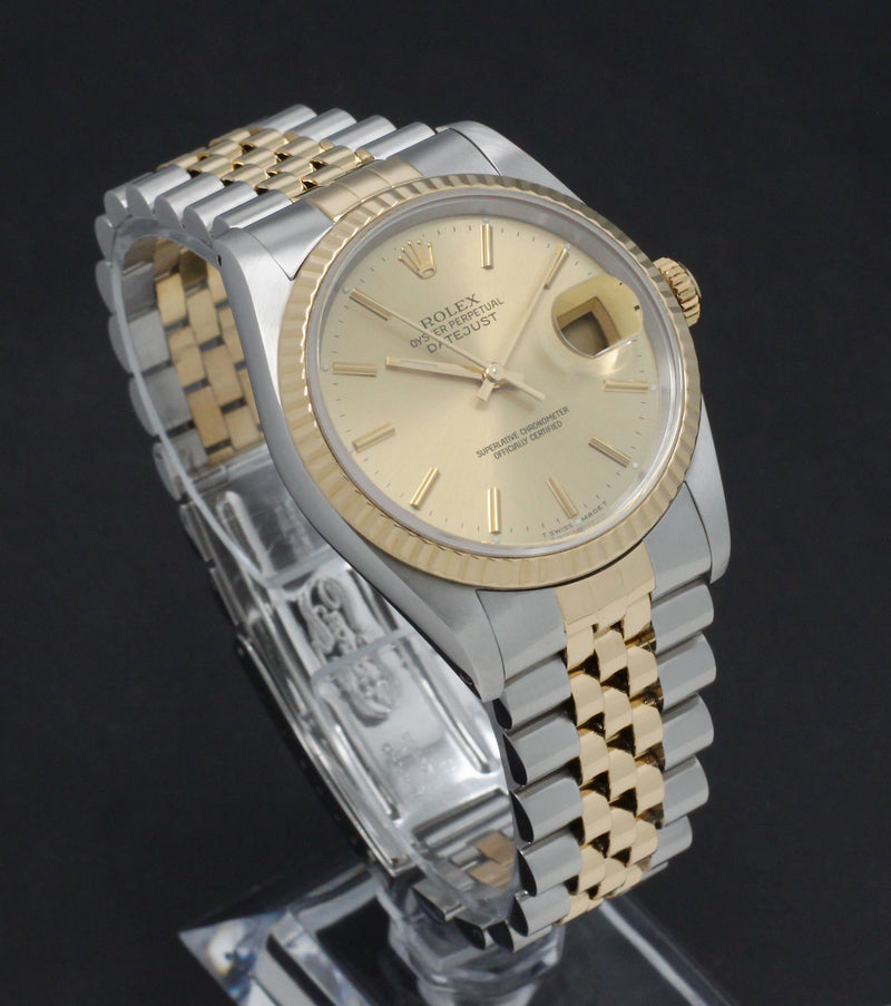 Rolex Datejust 16233 - 1990 - Rolex horloge - Rolex kopen - Rolex heren horloge - Trophies Watches