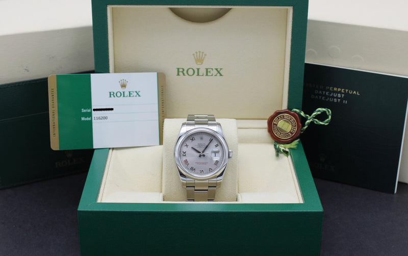 Rolex Datejust 116200 - 2015 - Rolex horloge - Rolex kopen - Rolex heren horloge - Trophies Watches