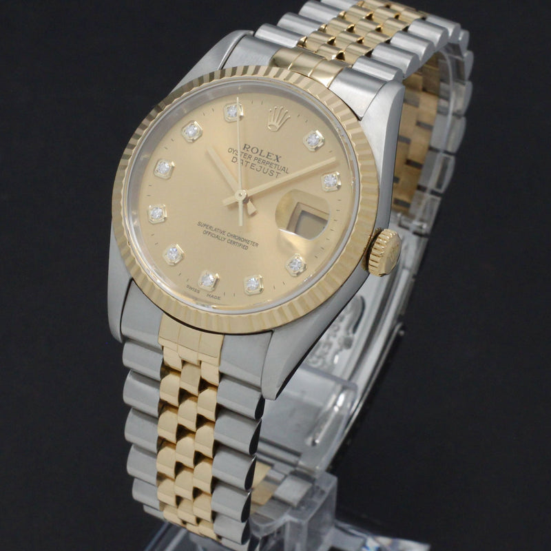 Rolex Datejust 16233G - 1997 - Rolex horloge - Rolex kopen - Rolex heren horloge - Trophies Watches