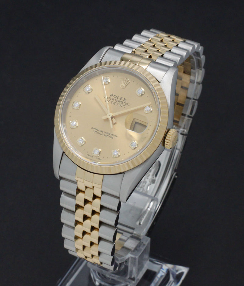 Rolex Datejust 16233G - 1997 - Rolex horloge - Rolex kopen - Rolex heren horloge - Trophies Watches