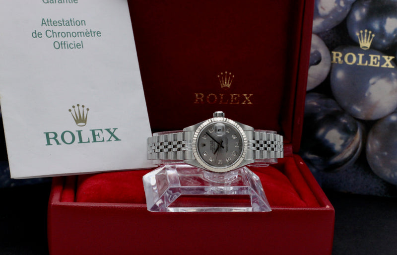 Rolex Oyster Perpetual Lady Datejust 79174G - 2004 - Rolex horloge - Rolex kopen - Rolex dames horloge - Trophies Watche