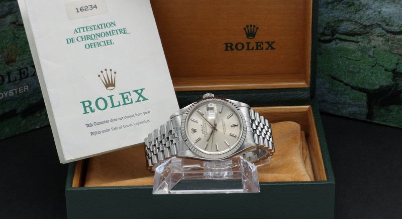 Rolex Datejust 16234 - 1991 - Rolex horloge - Rolex kopen - Rolex heren horloge - Trophies Watches