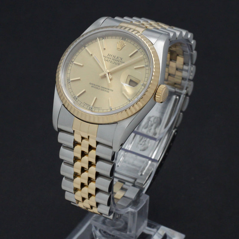 Rolex Datejust 16233 - 1992 - Rolex horloge - Rolex kopen - Rolex heren horloge - Trophies Watches