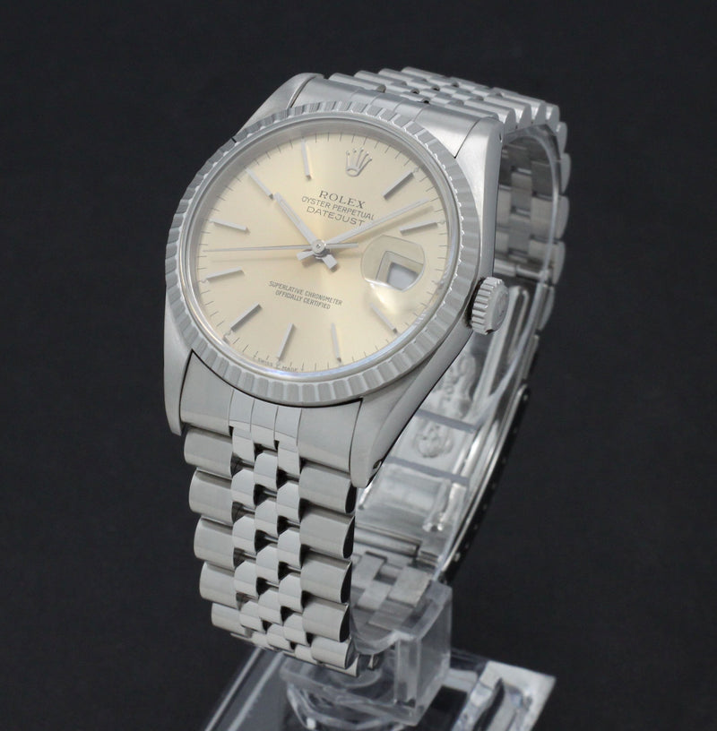 Rolex Datejust 16220 - 1994 - Rolex horloge - Rolex kopen - Rolex heren horloge - Trophies Watches