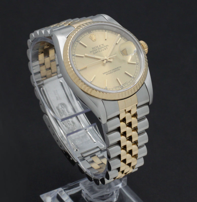 Rolex Datejust 16233 - 1992 - Rolex horloge - Rolex kopen - Rolex heren horloge - Trophies Watches