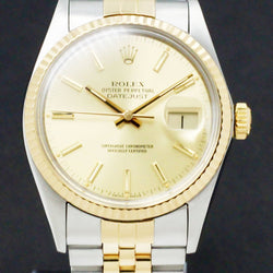 Rolex Datejust 16013 - 1986 - Rolex horloge - Rolex kopen - Rolex heren horloge - Trophies Watches