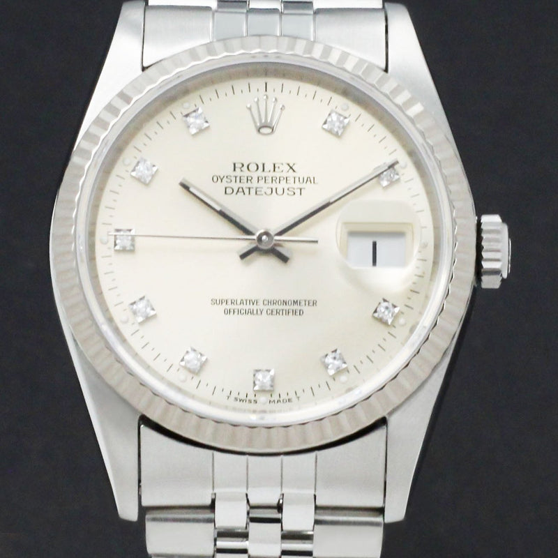 Rolex Datejust 16234G - 1993 - Rolex horloge - Rolex kopen - Rolex heren horloge - Trophies Watches