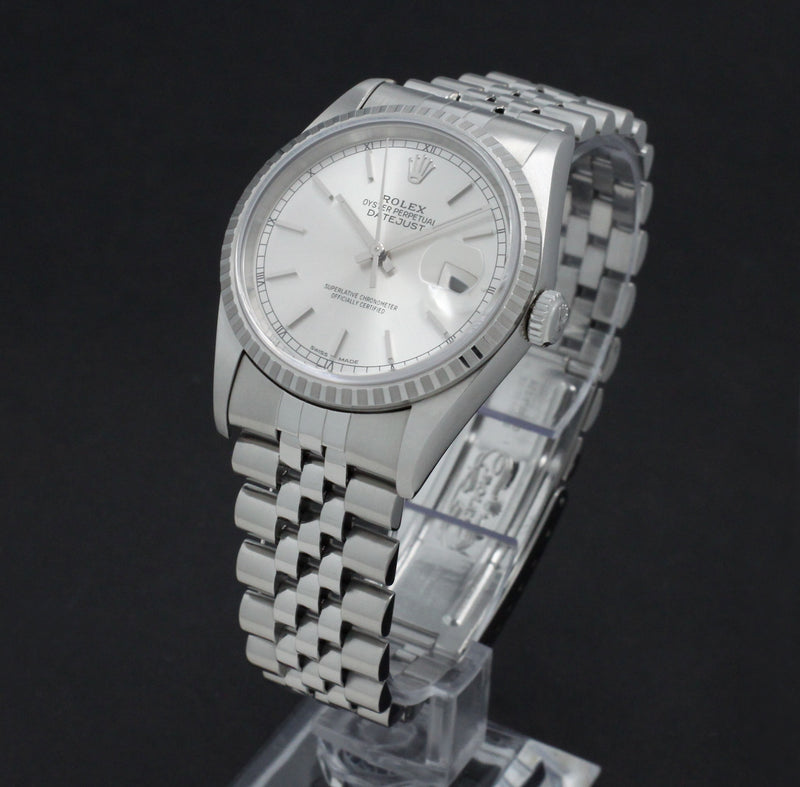 Rolex Datejust 16220 - 1999 - Rolex horloge - Rolex kopen - Rolex heren horloge - Trophies Watches