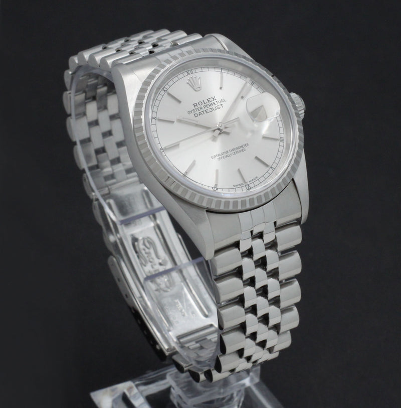 Rolex Datejust 16220 - 1999 - Rolex horloge - Rolex kopen - Rolex heren horloge - Trophies Watches