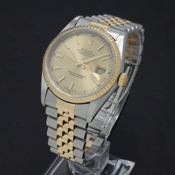 Rolex Datejust 16233 - 1999 - Rolex horloge - Rolex kopen - Rolex heren horloge - Trophies Watches