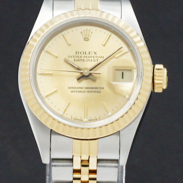 Rolex Lady-Datejust 69173 - 1987 - Rolex horloge - Rolex kopen - Rolex dames horloge - Trophies Watches