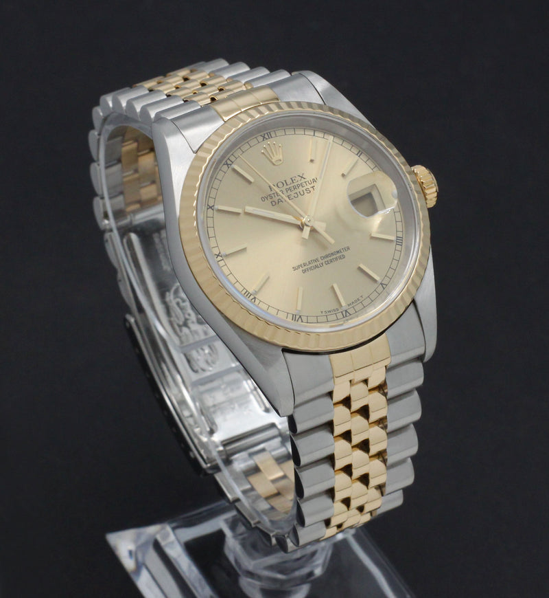 Rolex Datejust 16233 - 1999 - Rolex horloge - Rolex kopen - Rolex heren horloge - Trophies Watches