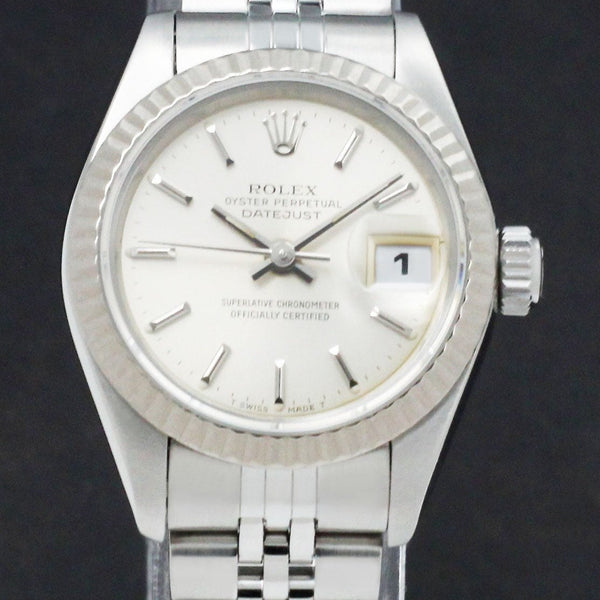 Rolex Oyster Perpetual Lady Datejust 69174 - 1993 - Rolex horloge - Rolex kopen - Rolex dames horloge - Trophies Watches