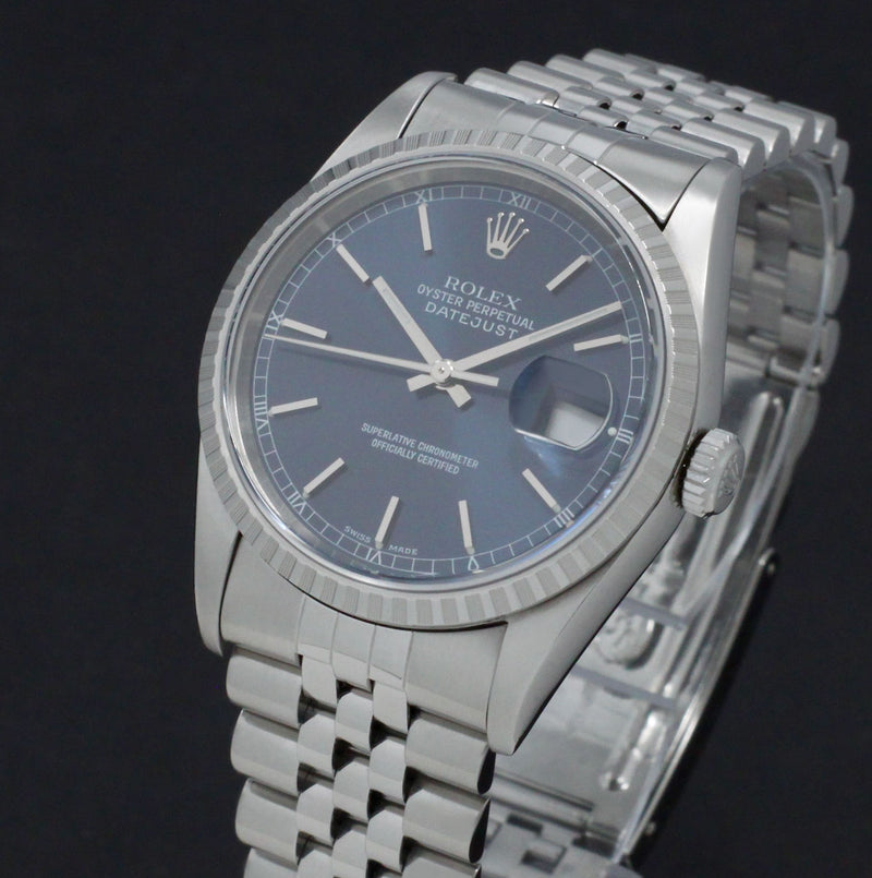 Rolex Datejust 16220 - 2000 - Rolex horloge - Rolex kopen - Rolex heren horloge - Trophies Watches