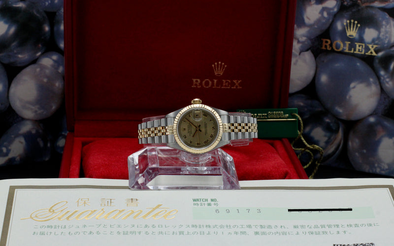 Rolex Lady-Datejust 69173 - 1999 - Rolex horloge - Rolex kopen - Rolex dames horloge - Trophies Watches