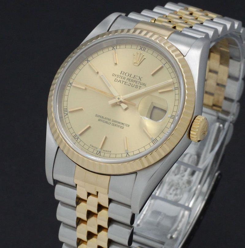 Rolex Datejust 16233 - 2000 - Rolex horloge - Rolex kopen - Rolex heren horloge - Trophies Watches