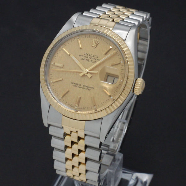 Rolex Datejust 16013 - 1986 - Rolex horloge - Rolex kopen - Rolex heren horloge - Trophies Watches