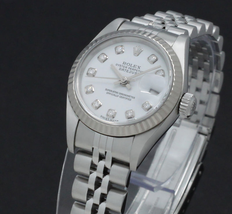 Rolex Oyster Perpetual Lady Datejust 79174G - 2002 - Rolex horloge - Rolex kopen - Rolex dames horloge - Trophies Watche