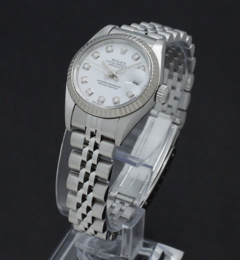 Rolex Oyster Perpetual Lady Datejust 79174G - 2002 - Rolex horloge - Rolex kopen - Rolex dames horloge - Trophies Watche