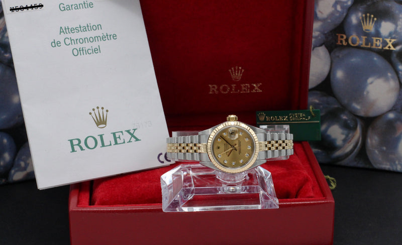 Rolex Lady-Datejust 79173G - 2003 - Rolex horloge - Rolex kopen - Rolex dames horloge - Trophies Watches