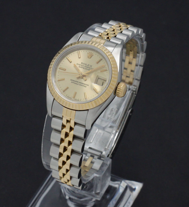 Rolex Lady-Datejust 69173 - 1991 - Rolex horloge - Rolex kopen - Rolex dames horloge - Trophies Watches