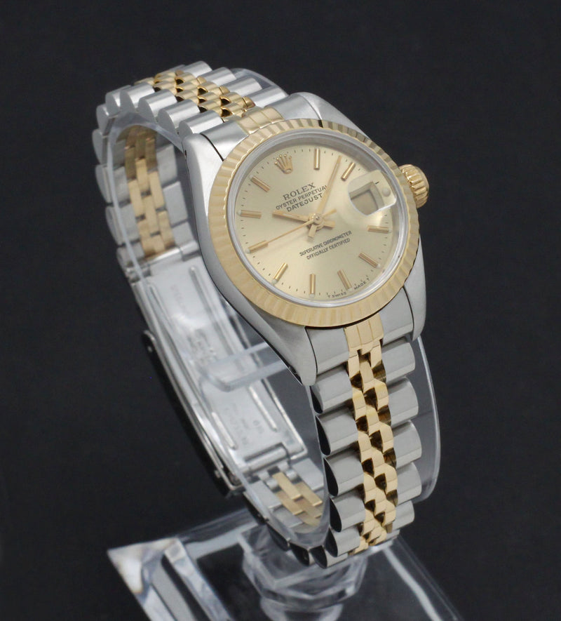 Rolex Lady-Datejust 69173 - 1991 - Rolex horloge - Rolex kopen - Rolex dames horloge - Trophies Watches