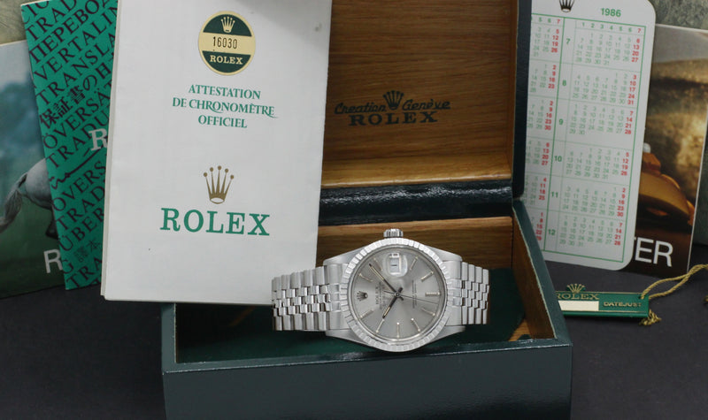 Rolex Datejust 16030 - 1986 - Rolex horloge - Rolex kopen - Rolex heren horloge - Trophies Watches