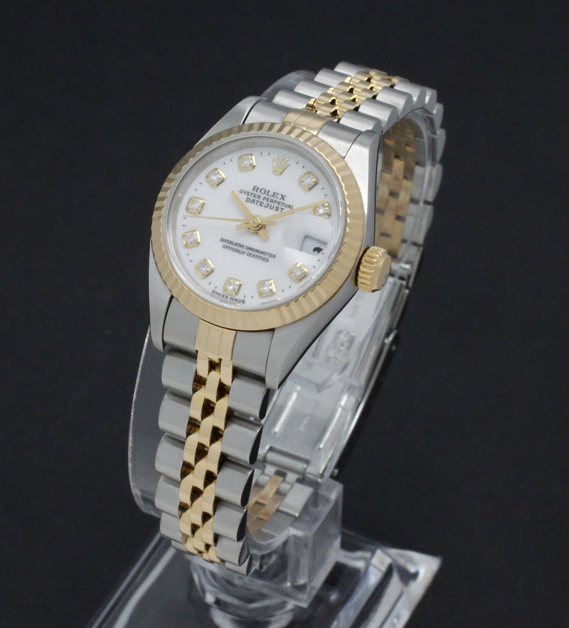 Rolex Lady-Datejust 69173 - 1997 - Rolex horloge - Rolex kopen - Rolex dames horloge - Trophies Watches