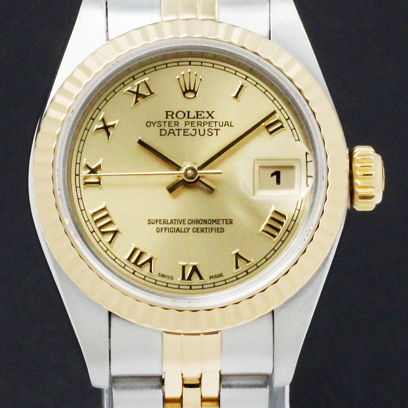 Rolex Lady-Datejust 69173 - 1999 - Rolex horloge - Rolex kopen - Rolex dames horloge - Trophies Watches