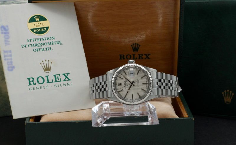 Rolex Datejust 16014 - 1984 - Rolex horloge - Rolex kopen - Rolex heren horloge - Trophies Watches