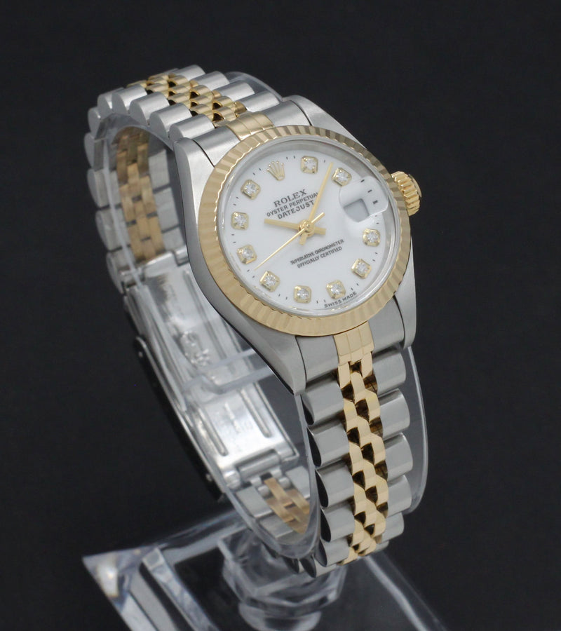 Rolex Lady-Datejust 69173 - 1997 - Rolex horloge - Rolex kopen - Rolex dames horloge - Trophies Watches