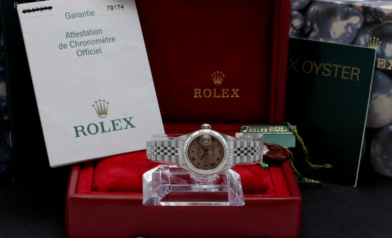 Rolex Oyster Perpetual Lady Datejust 79174 - 2004 - Rolex horloge - Rolex kopen - Rolex dames horloge - Trophies Watches