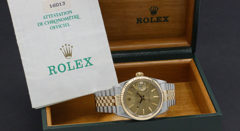 Rolex Datejust 16013 - 1987 - Rolex horloge - Rolex kopen - Rolex heren horloge - Trophies Watches