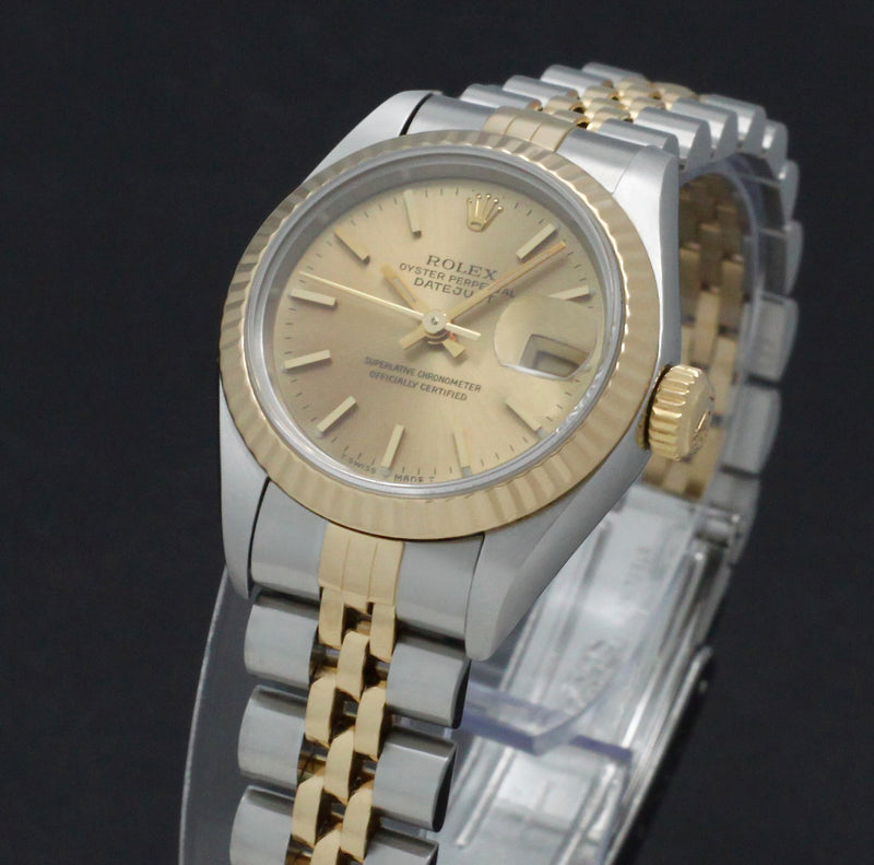 Rolex Lady-Datejust 69173 - 1995 - Rolex horloge - Rolex kopen - Rolex dames horloge - Trophies Watches