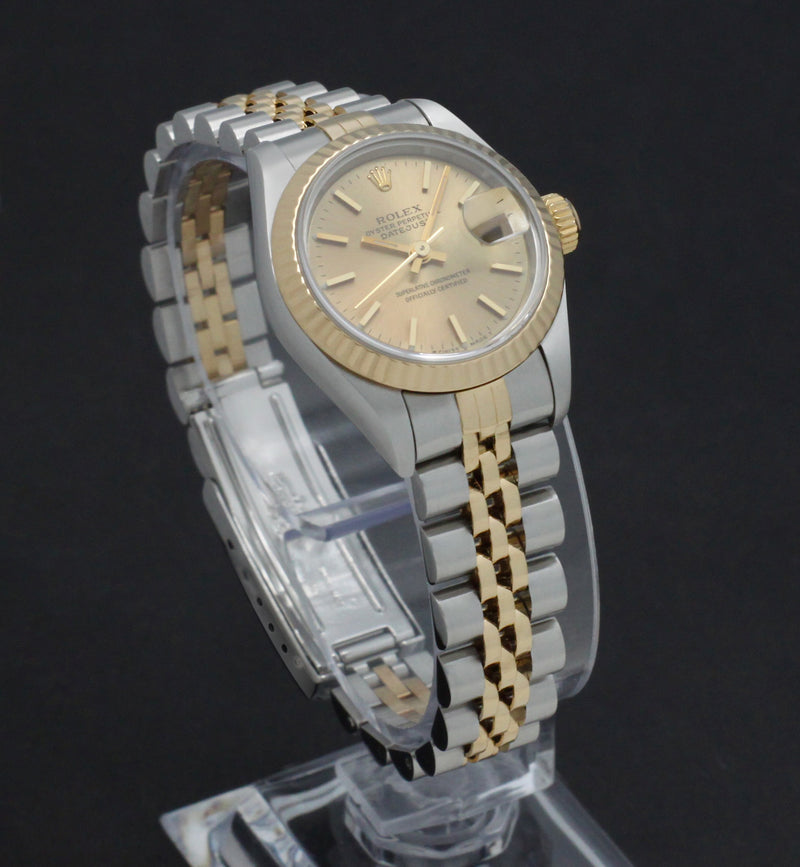 Rolex Lady-Datejust 69173 - 1995 - Rolex horloge - Rolex kopen - Rolex dames horloge - Trophies Watches