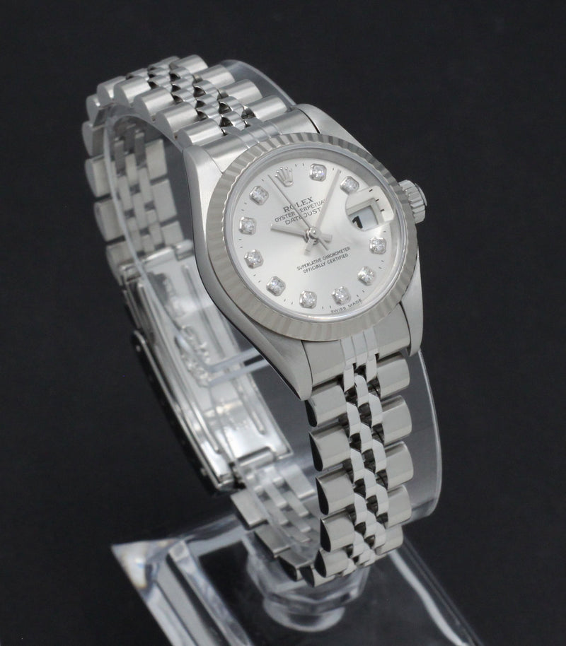 Rolex Oyster Perpetual Lady Datejust 69174G - 1997 - Rolex horloge - Rolex kopen - Rolex dames horloge - Trophies Watches