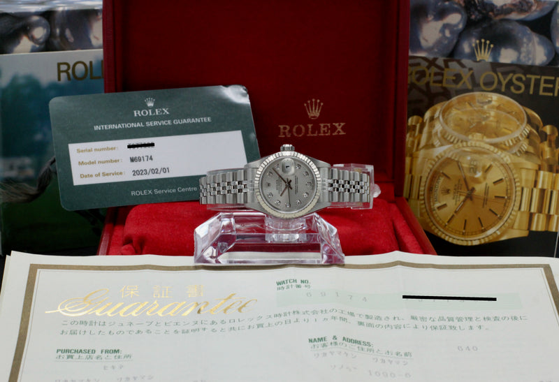 Rolex Oyster Perpetual Lady Datejust 69174G - 1997 - Rolex horloge - Rolex kopen - Rolex dames horloge - Trophies Watches