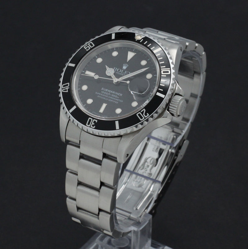 Rolex Submariner 16800 - 1987 - Rolex horloge - Rolex kopen - Rolex heren horloge - Trophies Watches