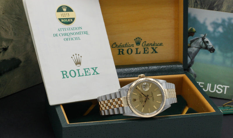 Rolex Datejust 16013 - 1986 - Rolex horloge - Rolex kopen - Rolex heren horloge - Trophies Watches