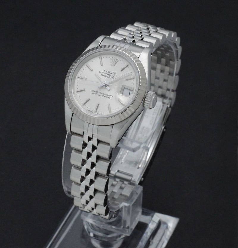 Rolex Oyster Perpetual Lady Datejust 69174 - 1990 - Rolex horloge - Rolex kopen - Rolex dames horloge - Trophies Watche