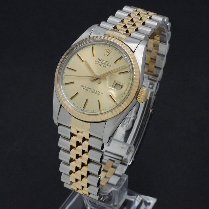 Rolex Datejust 16013 - 1983 - Rolex horloge - Rolex kopen - Rolex heren horloge - Trophies Watches