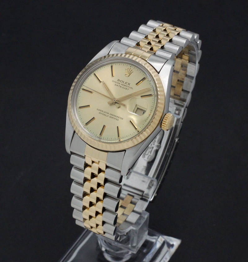 Rolex Datejust 16013 - 1983 - Rolex horloge - Rolex kopen - Rolex heren horloge - Trophies Watches