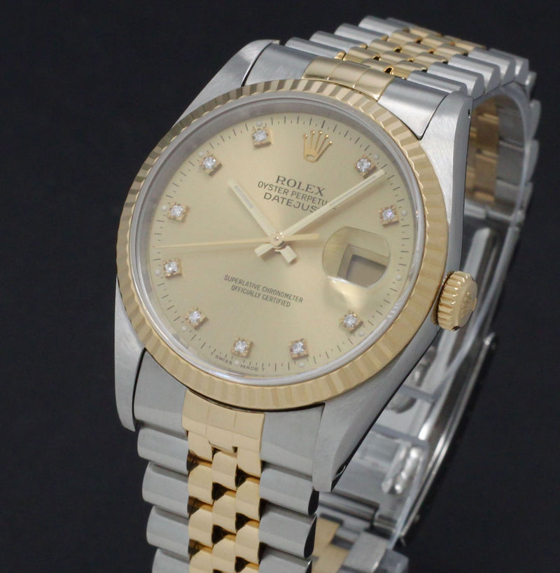 Rolex Datejust 16233G - 1993 - Rolex horloge - Rolex kopen - Rolex heren horloge - Trophies Watches